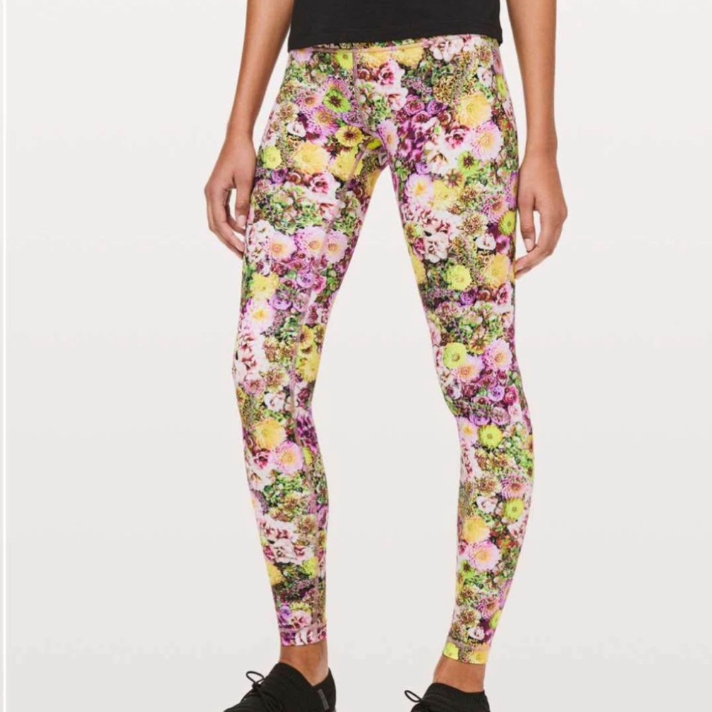 Lululemon Wunder Under High-Rise Tight *Nulux 28" size 10 Inflorescent Multi
